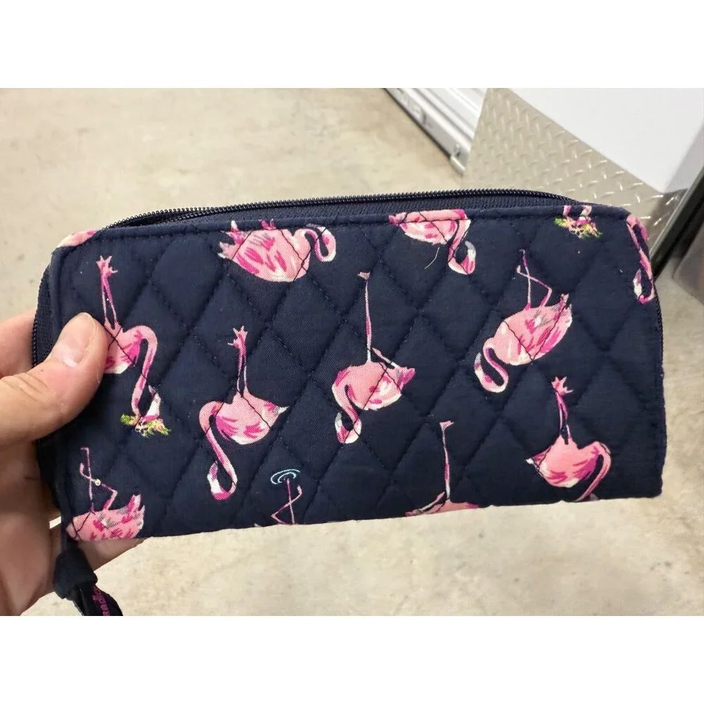 Vera Bradley Lighten Up Hipster Crossbody Bag, Flamingo Fiesta & WALLET NWTS!! - Picture 8 of 10